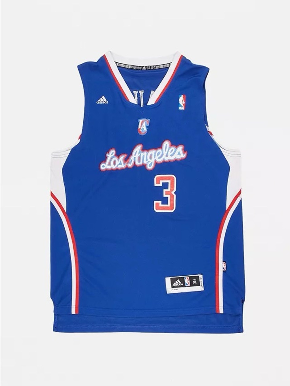 Adidas Chris Paul Los Angeles Clippers blue basketball jersey. Size Medium